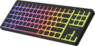 Tastierë Genesis Thor 430 TKL, mekanike wireless, RGB, e zezë