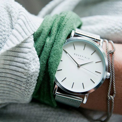 Orë dore Rosefield THE MERCER White Silver