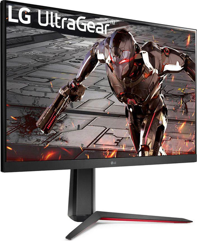 Monitor LG UltraGear 32GN650-B, 31.5 ", 2560 x 1440, 165 Hz, 60 W, i zi / i kuq