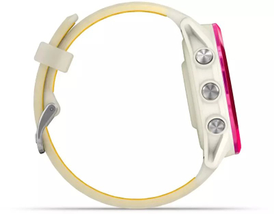 Orë sportive Garmin Forerunner 570, GPS, AMOLED, bardhë verdhë