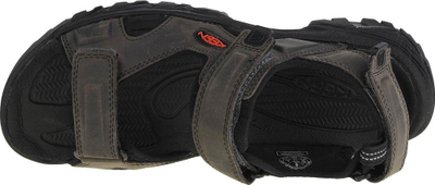 Sandale për meshkuj Keen Targhee III Open Toe, nubuk tekstil, taban gome