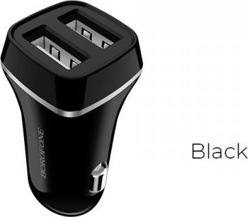 Karikues makine Borofone BZ2, 2x USB A, 2.4A, i zi