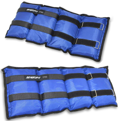 Peshë për kyç Eb Fit Blue, 2x2kg, tekstil, blu