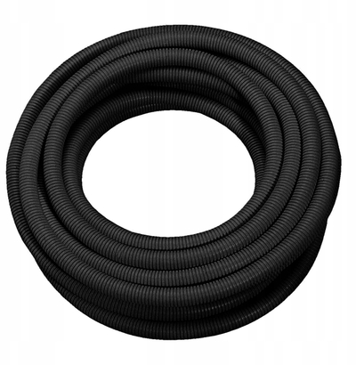 Gyp korrugato elektrik Peszel PVC, FI 25mm, 50m, i zi