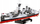Set lodrash Cobi HMS Belfast, Historical Collection, 1517 copa, gri shumngjyrësh