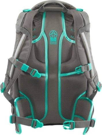Çantë shpine Coocazoo Mate 2.0, ergonomike, poliester, gri