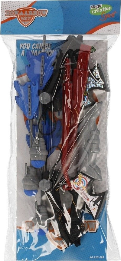 Lodër hark me shigjeta Mega Creative Bow 60cm, me aksesorë, shumëngjyrësh