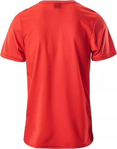 Bluza sportive Martes Bisic, poliestër, me reflekte, e kuqe