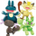 Set ndërtimi MEGA Pokémon Ferris Wheel Fun HXF80, 393 pjesë, 4 figura të lëvizshme, shumëngjyrësh