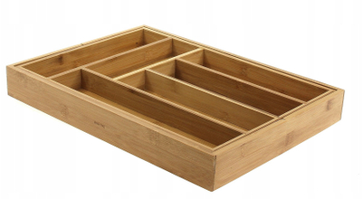 Organizues sirtari KRISBERG 2547, bambu, i zgjatueshëm, i natyrshëm