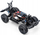 Makine lodër me telekomandë Amewi 22592 Crawler Truck, shkalla 1:10, bateri 1500 mAh, portokalli