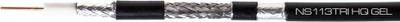 Коаксијален кабел RG6 113 Cu PE Gel, Trishield, 300m, црн
