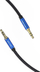 Kabllo audio Vention Cotton Braided, 3.5 mm plug to plug, 2 m, blu