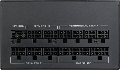 Напојување Lian Li SX1200 Platinum, 1200W, ATX 3.1, 80 Plus Platinum, црно