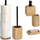 Dispenser sapuni Zeller Stylish Bamboo Durable Eco, bambu natyrale