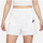 Shorce Nike Air Fleece Easy për femra, pambuk French terry, bel elastik, të bardha
