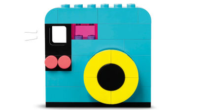 Set ndërtimi kreativ Happy Box, tulla shumëngjyrëshe