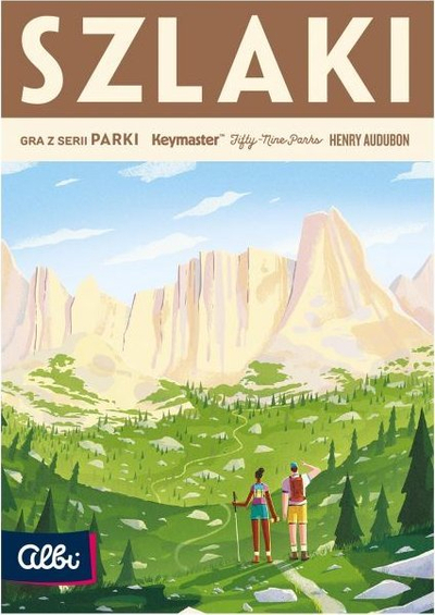 Lojë tavoline Albi Trails, strategjike familjare, 2 4 lojtarë, shumëngjyrëshe