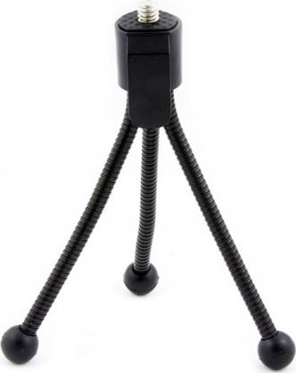 Tripod tavoline Xrec Mini, lartësi 12 20 cm, mban deri 1 kg, i zi