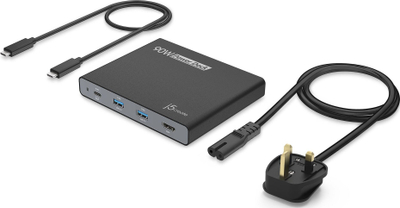 HUB USB C J5create JCDP392, USB 3.2, Power Delivery 90W, i zi