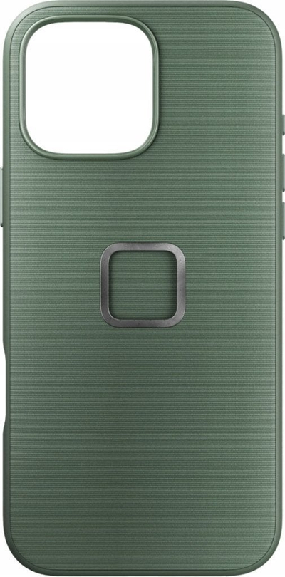 Mbulesë telefoni Peak Design Mobile Everyday Fabric Case për iPhone 16 Pro Max, SlimLink magnetik, ngjyrë Sage