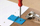 Shabllon universal për montim menteshash Geko, Ø35 40 mm, hap 32 mm, blu