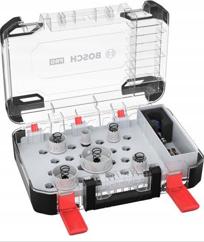 Set sharra rrethore Bosch Home and Garden 2608594473, HSS Co 8%, 20-64mm, shumëngjyrësh