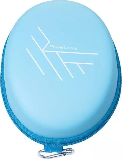 Kufje pa tela për fëmijë PowerLocus Bobo, Bluetooth 5.3, kufizim volum 74 85 94 dB, blu