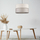 Llambë varese TK Lighting Eco 5772, E27, 38cm, bezhë