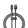 Kabllo USB në Lightning Baseus Unbreakable, 2m, 2.4A, i zi