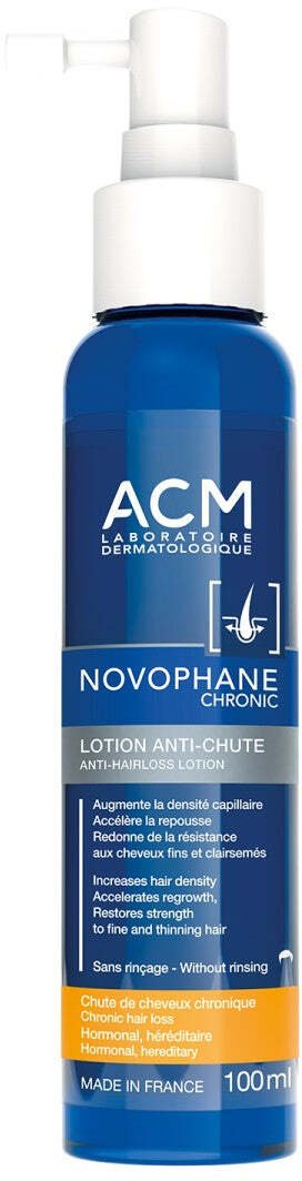 Locion kundër rënies së flokëve ACM Novophane Chronic, anti-hair loss, 100 ml