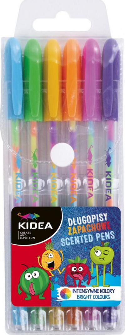 Set stilolapsash Derform Scented Pens, 6 copë, shumëngjyrësh