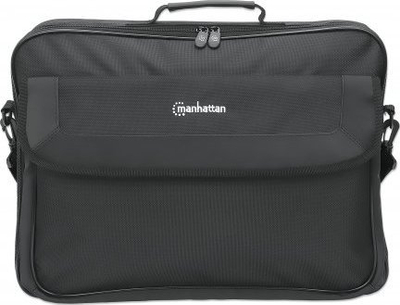 Çantë laptopi Manhattan Cambridge, 17.3", dizajn clamshell, e zezë