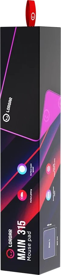 Mousepad Prestigio Main 315, 500x420mm, 3mm, i zi
