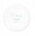 Pudër e lirë për fytyrë Mint Loose Powder, transparente, efekt që ja heq yndyrën, me mente