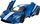 Makina me telekomandë Rastar Ford GT, shkalla 1:14, 2.4GHz, blu