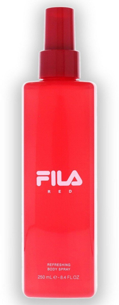 Spray trupi Fila Red, 250ml, për meshkuj, i kuq