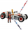 Set lodrash Playmobil Color 71376 Hot Rod, makina me rampë, e bardhë