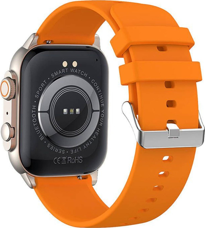 Smartwatch Colmi C81, ekran 2.0" AMOLED, Bluetooth për me bo thirrje, portokalli