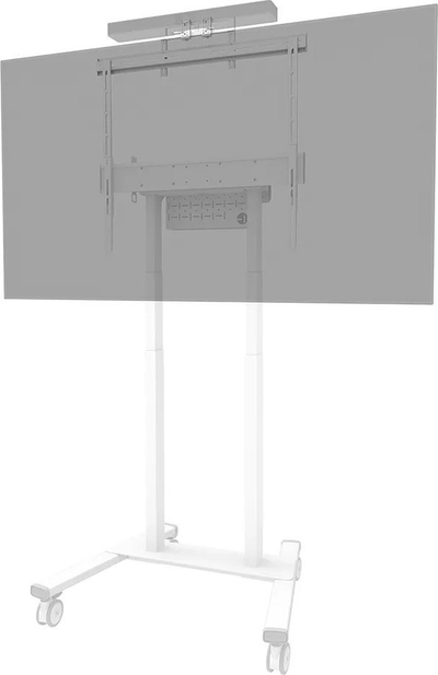 Kit videobar universal Neomounts AV2-500WH, për ekrane 43-110\", VESA, mban deri 10 kg, i bardhë
