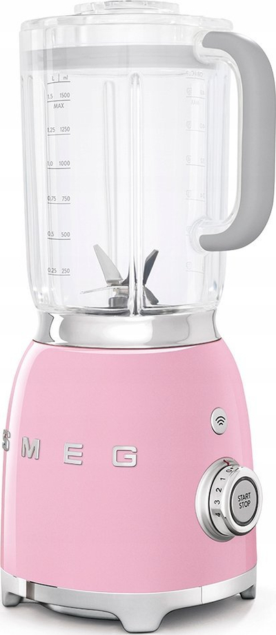 Blender Smeg 50's Style BLF01, 800W, 1.5L, roz