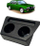 Mbajtëse gotash BMW 3 E30, për LHD, plastikë ABS, e zezë