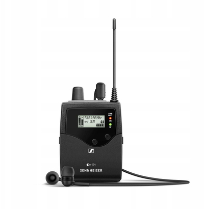 Marrës bodypack Sennheiser EK IEM G4, stereo, wireless, i zi