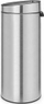 Kosh plehrash Brabantia Touch Bin, 30L, çelik mat, ngjyrë argjendi