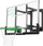 Tabelë basketbolli Salta Guard 5136, montim në mur, polikarbonat transparent, e zezë