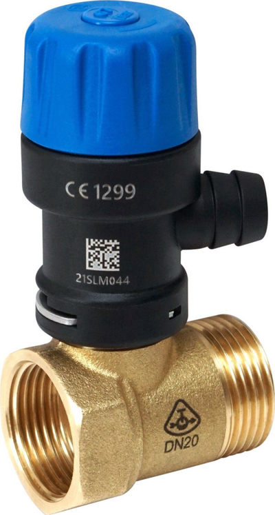 Valvul sigurie DRAŽICE DN20, 3/4", 6 bar, inox