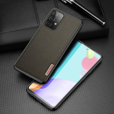 Mbrojtëse telefoni Dux Ducis Fino, Samsung Galaxy A72 4G, najlon, jeshile