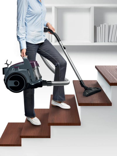 Fshesë me korrent Bosch Serie 2 Cleann’n BGC05AAA1, 4.5kg, depozitë pluhuri L, gri