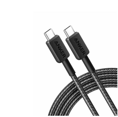 Kabllo USB-C në USB-C Anker 310, 0.9m, e zezë