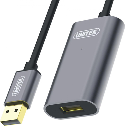 Kabllo USB Amplifikatori i sinjalit Unitek USB 2.0 10M Premium (Y-272)